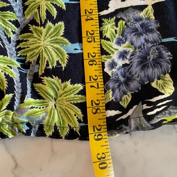 Vintage Men's Tropical Hawiian  Shirt Floral Buttons - Spider Fashion - Sz M - Picture 11 of 13